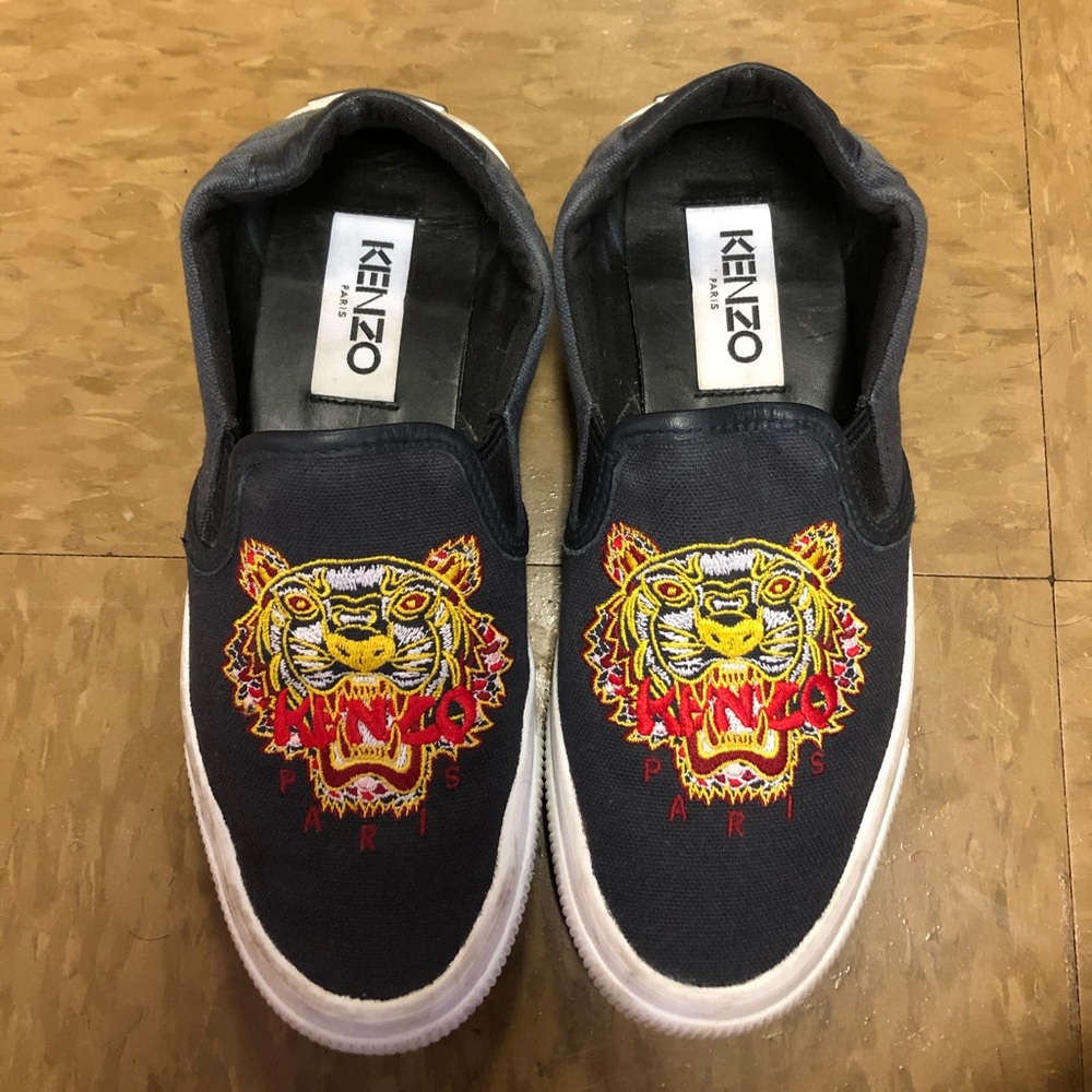 Kenzo Slip on sneakers embroidered logo